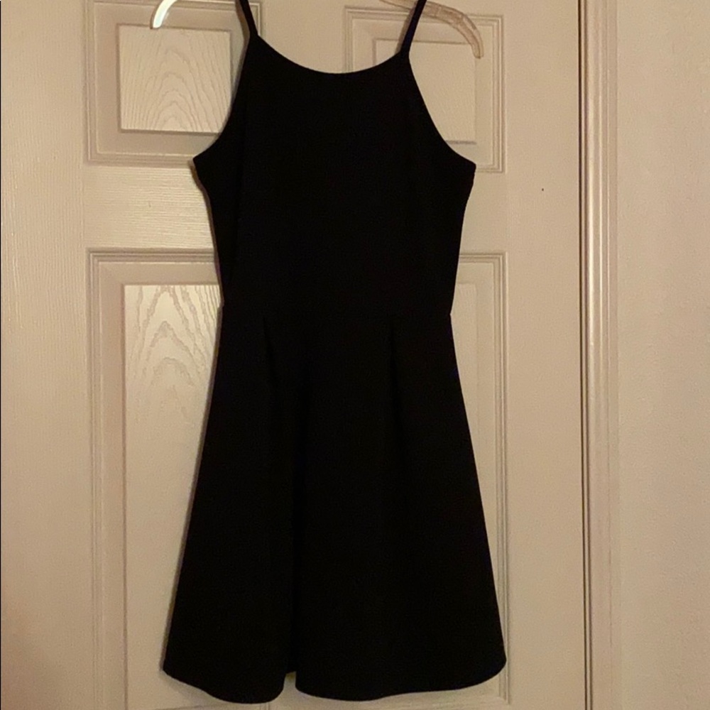 Black Spaghetti Strap Dress